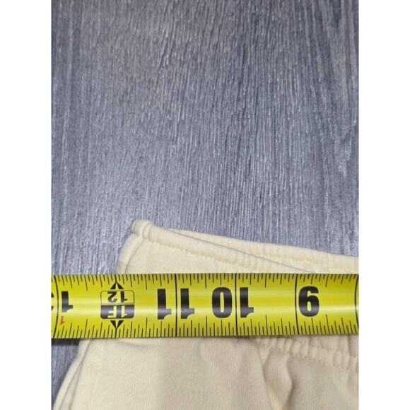 Aritzia Sweatpants Y2K TNA Graphic Cozy Fleece Cream 2XS A003777 - Picture 10 of 13
